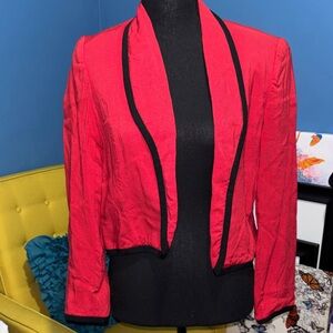 Chic Red Women's Blazer size 12